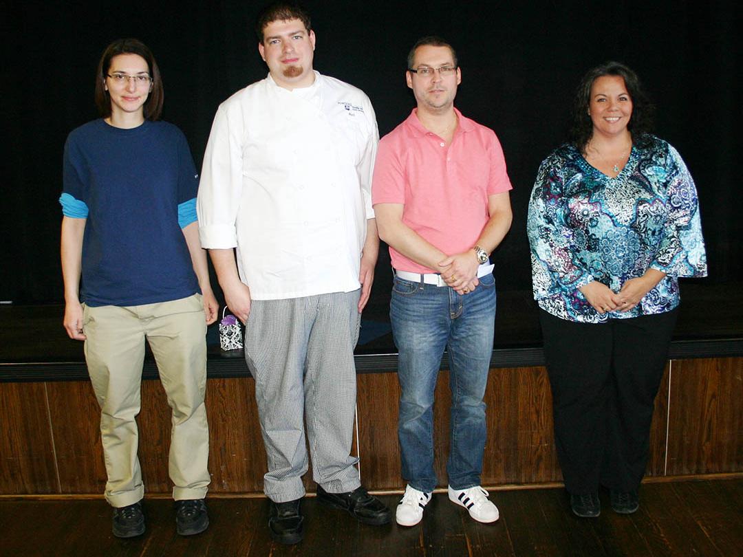 Employees marking five years of service at Penn State Hazleton.