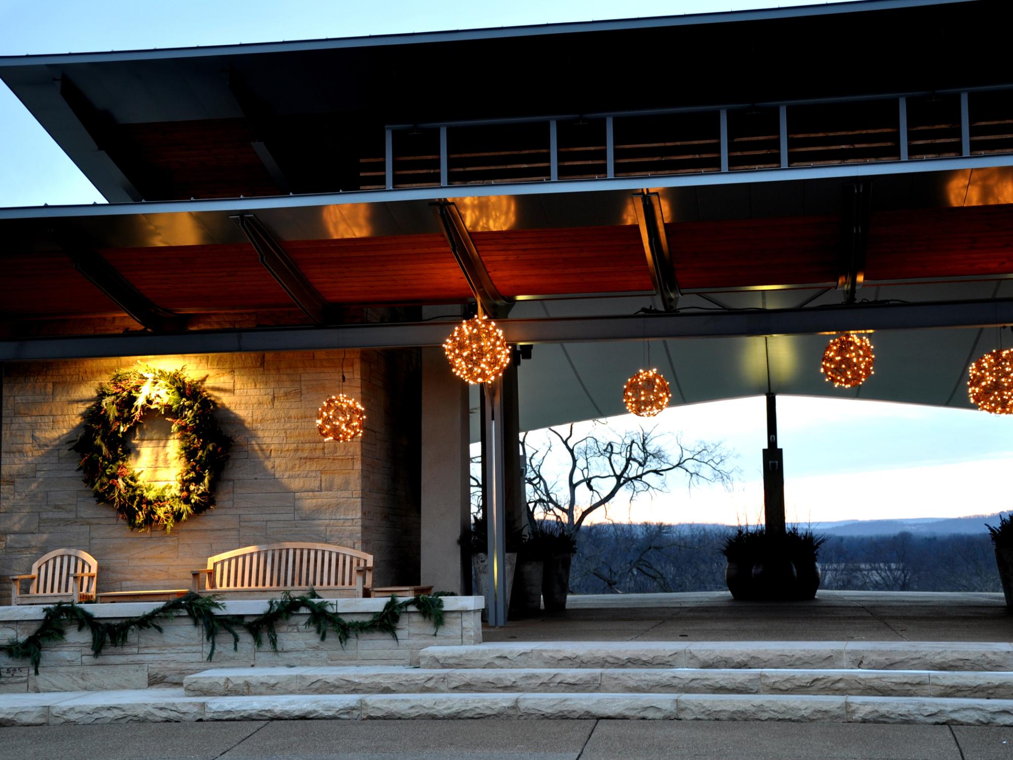 Overlook Pavilion at the Arboretum at Penn State