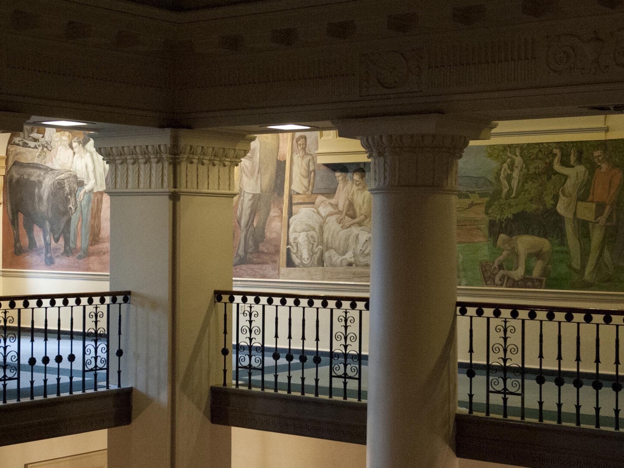Old Main Frescoes 2012