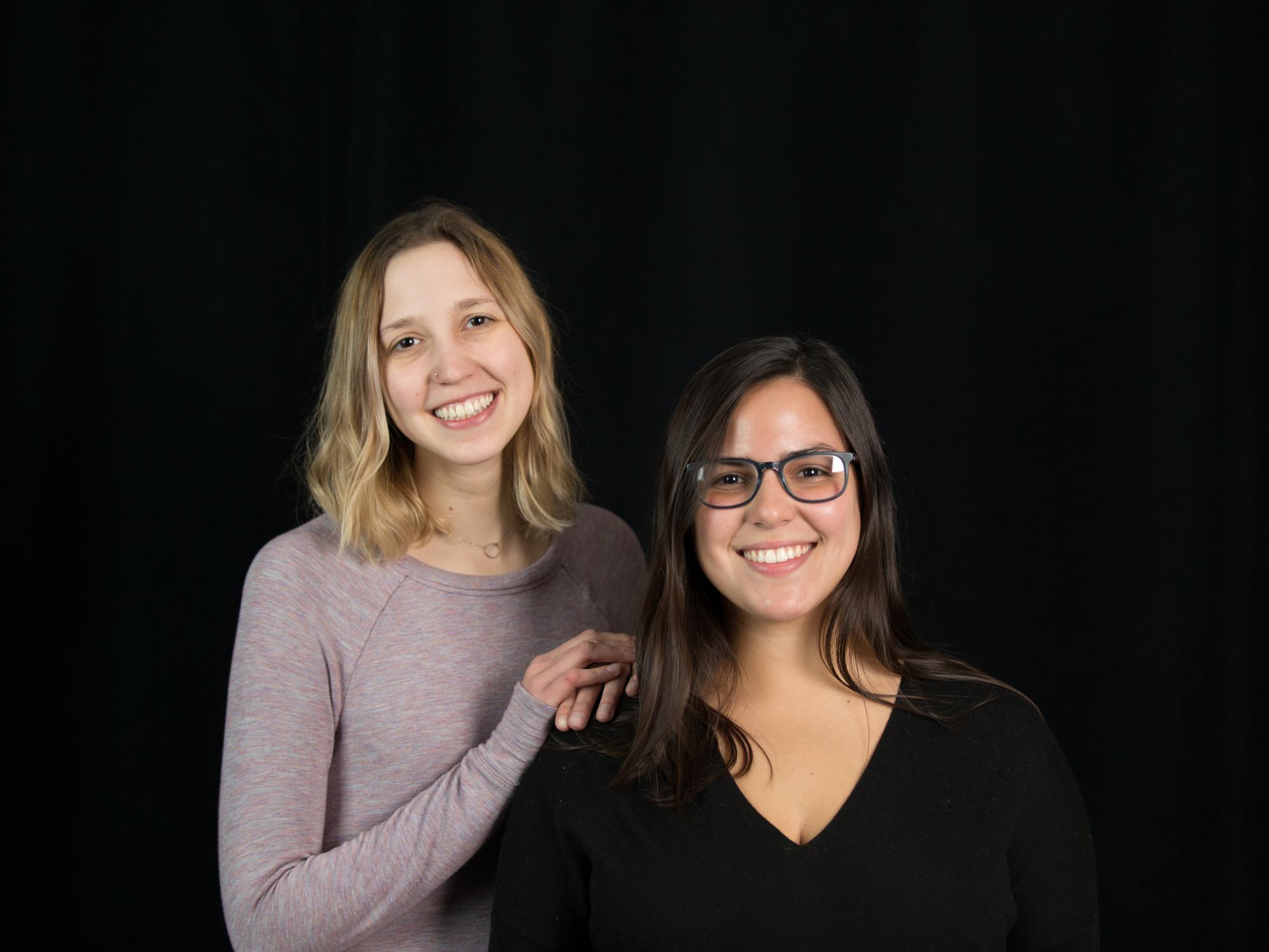 Mále Reguero and Colleen Witkowski