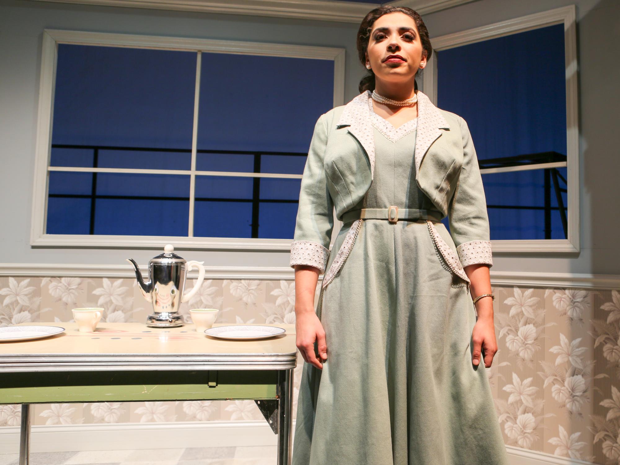 Timmi Williams wears the costume in her lead role as Dinah. 