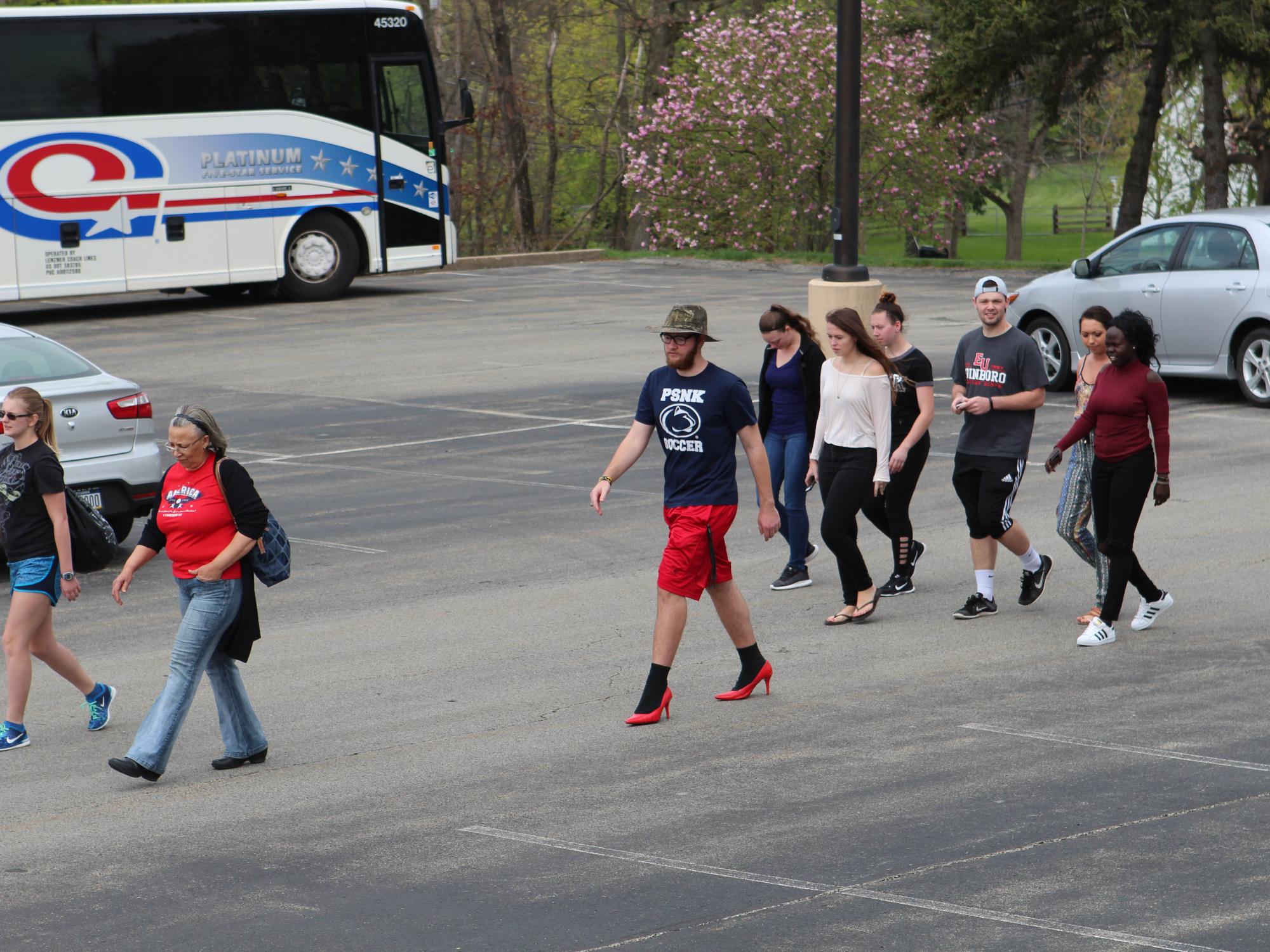 Student Walk a Mile