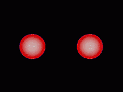 This animation shows the simulated merger of two neutron stars.