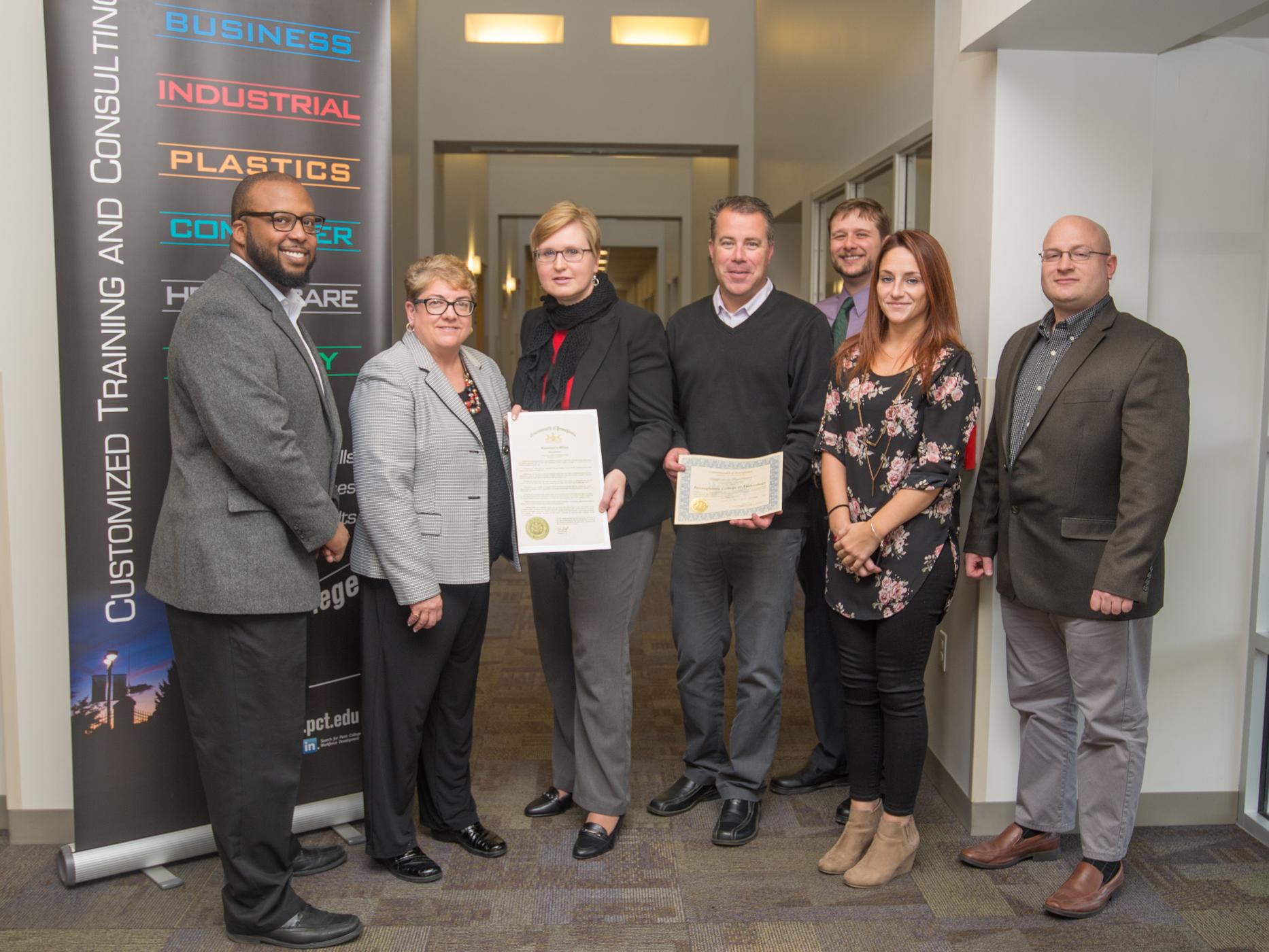 Students in Penn College apprenticeship program 1