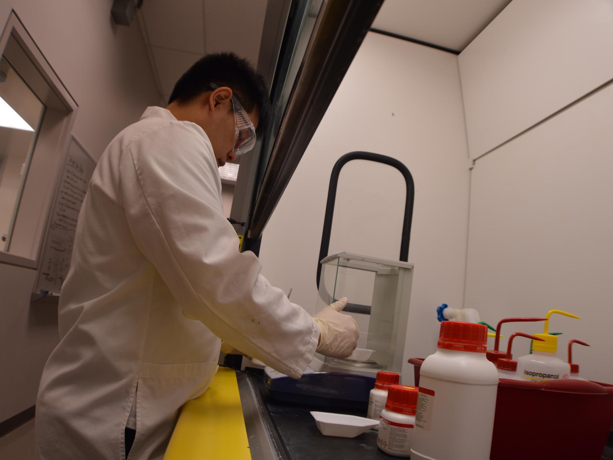 Atraphol Sae-Tang completes research at the millennium science complex