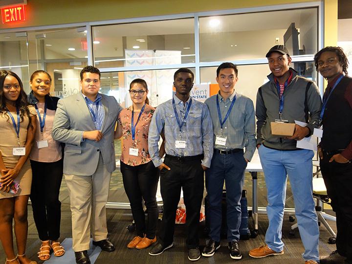 Berks Student Attendees at Aniyia Williams talk