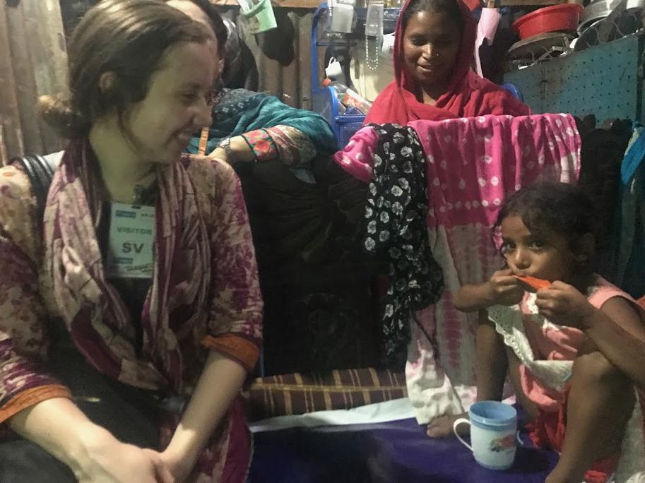 Emily Seiger in Bangladesh