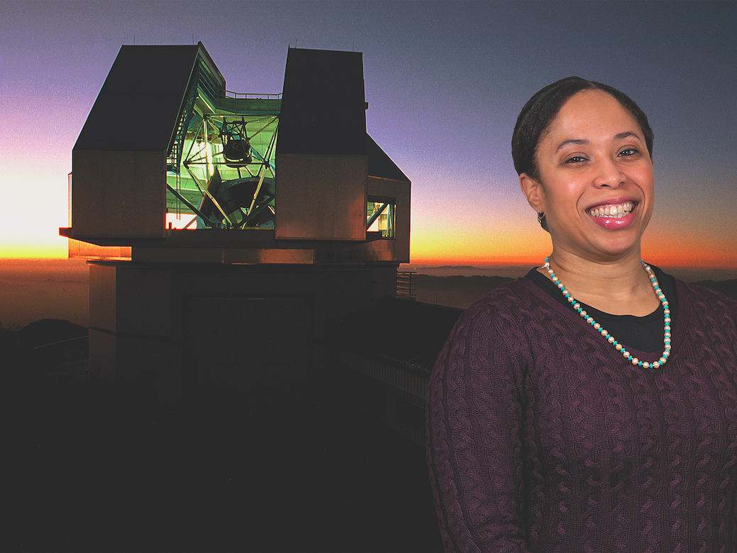 Astrophysicist Fabienne Bastien and Kitt Peak National Observatory