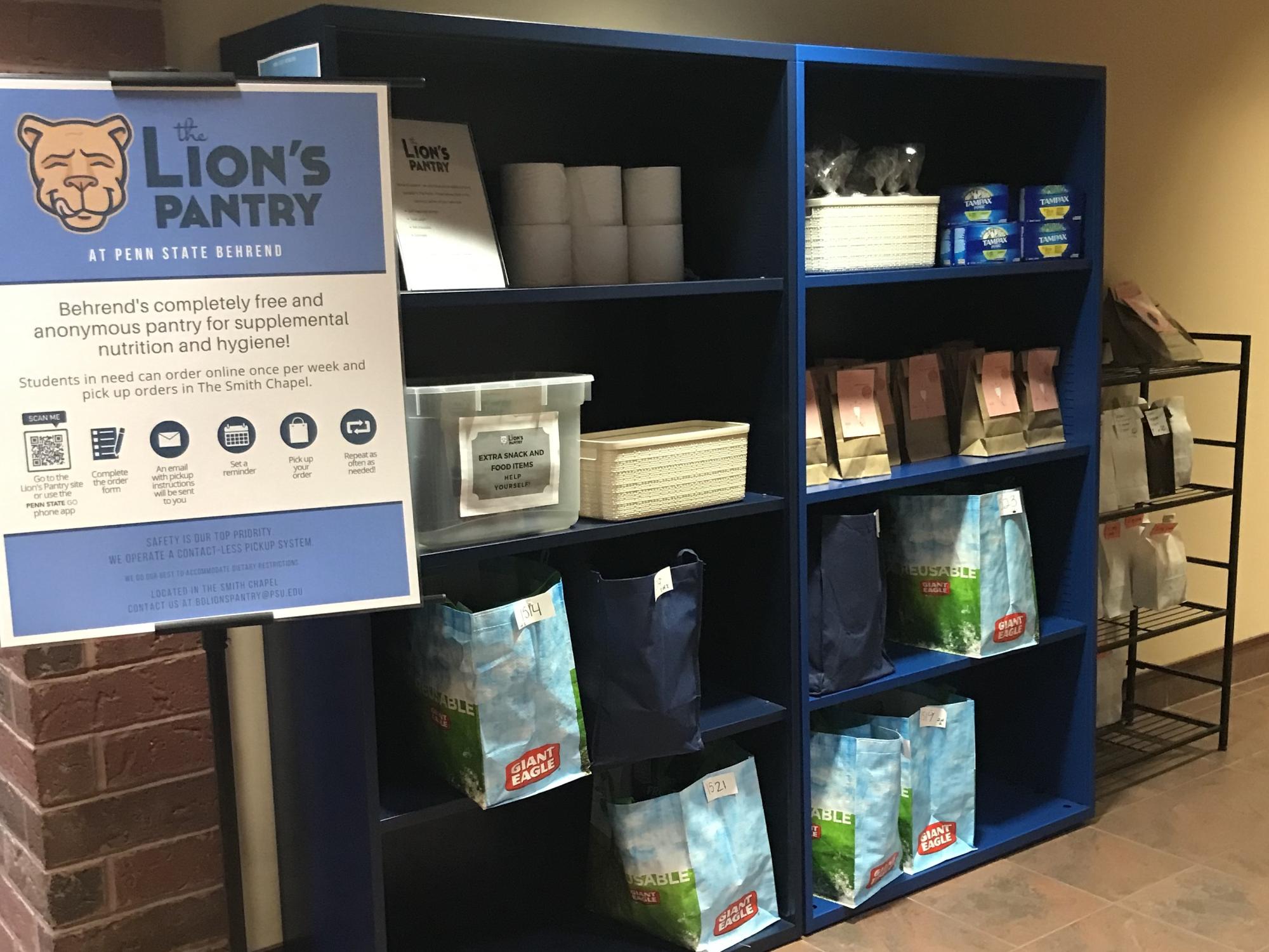Lion's Pantry at Behrend campus