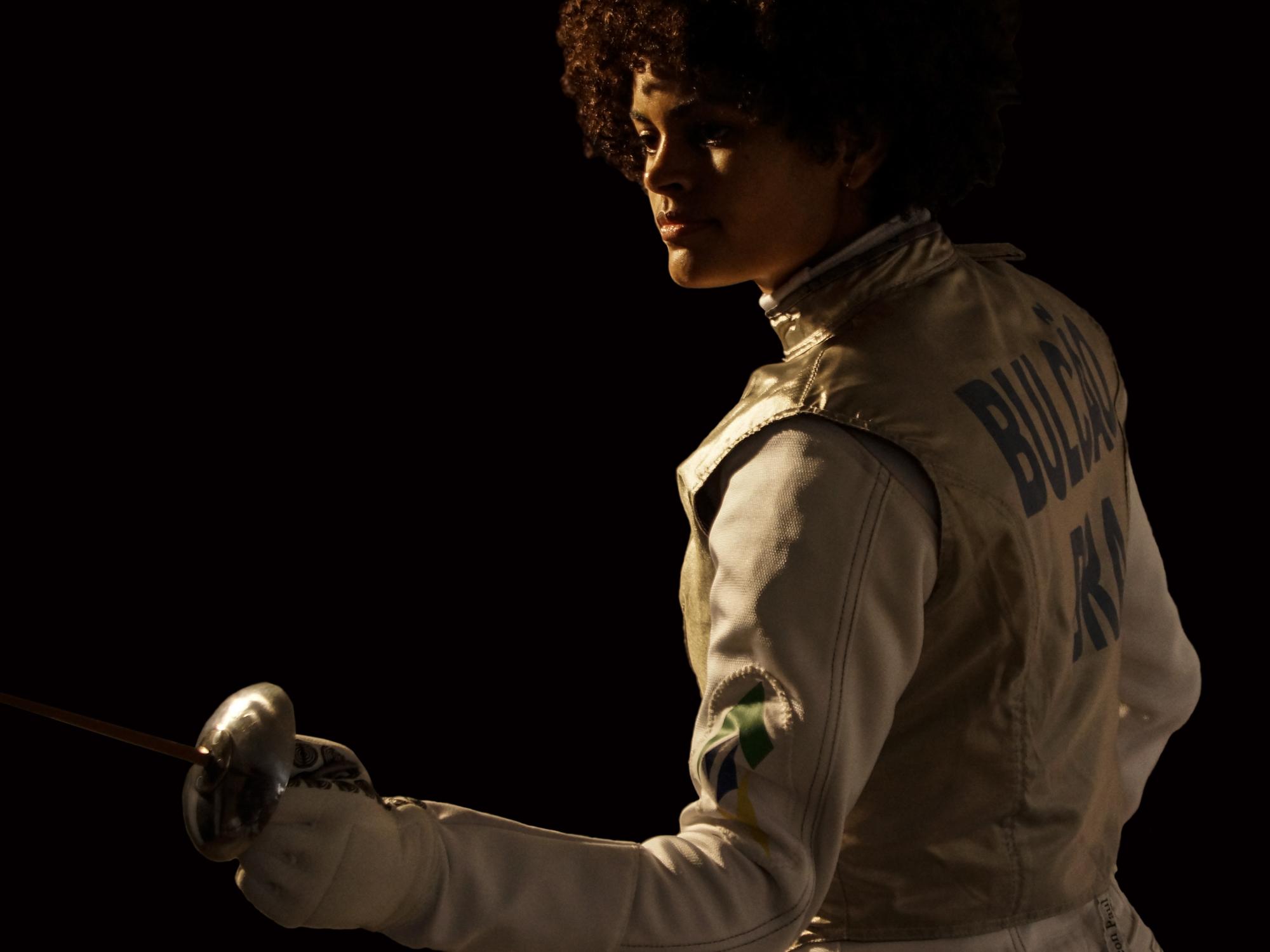 Brazilian fencer Bia Bulcão