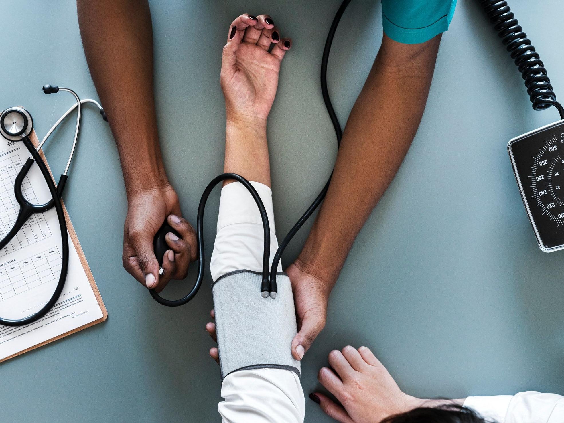 Blood pressure check