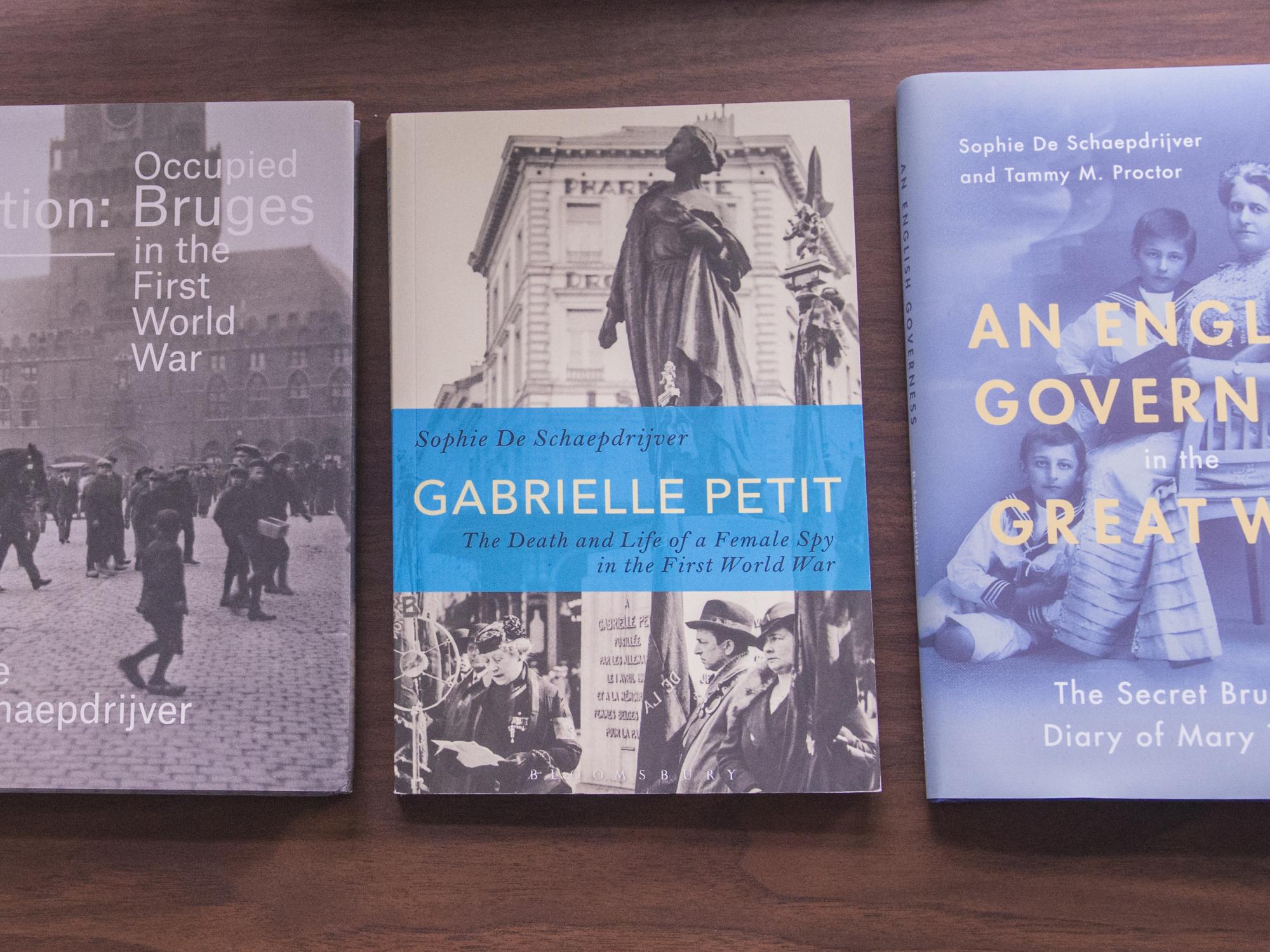Three books by Sophie De Schaepdrijver