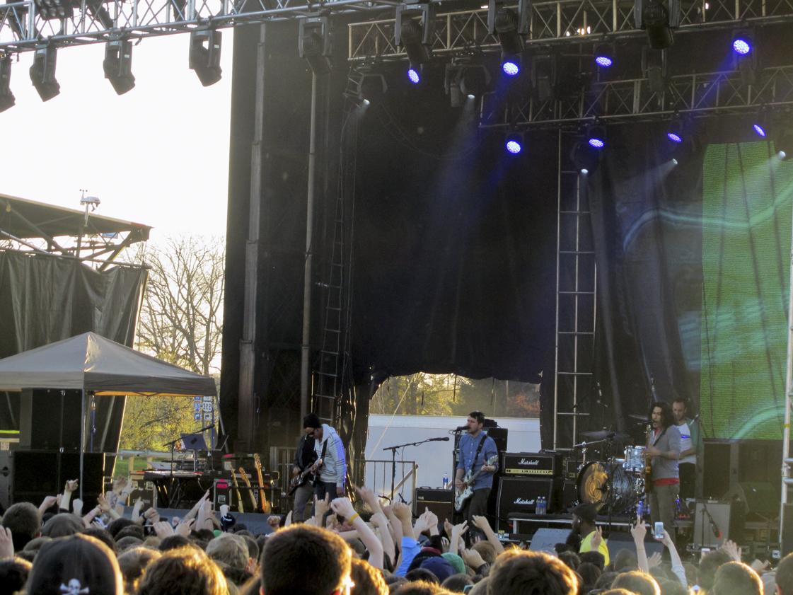 Brand New on stage