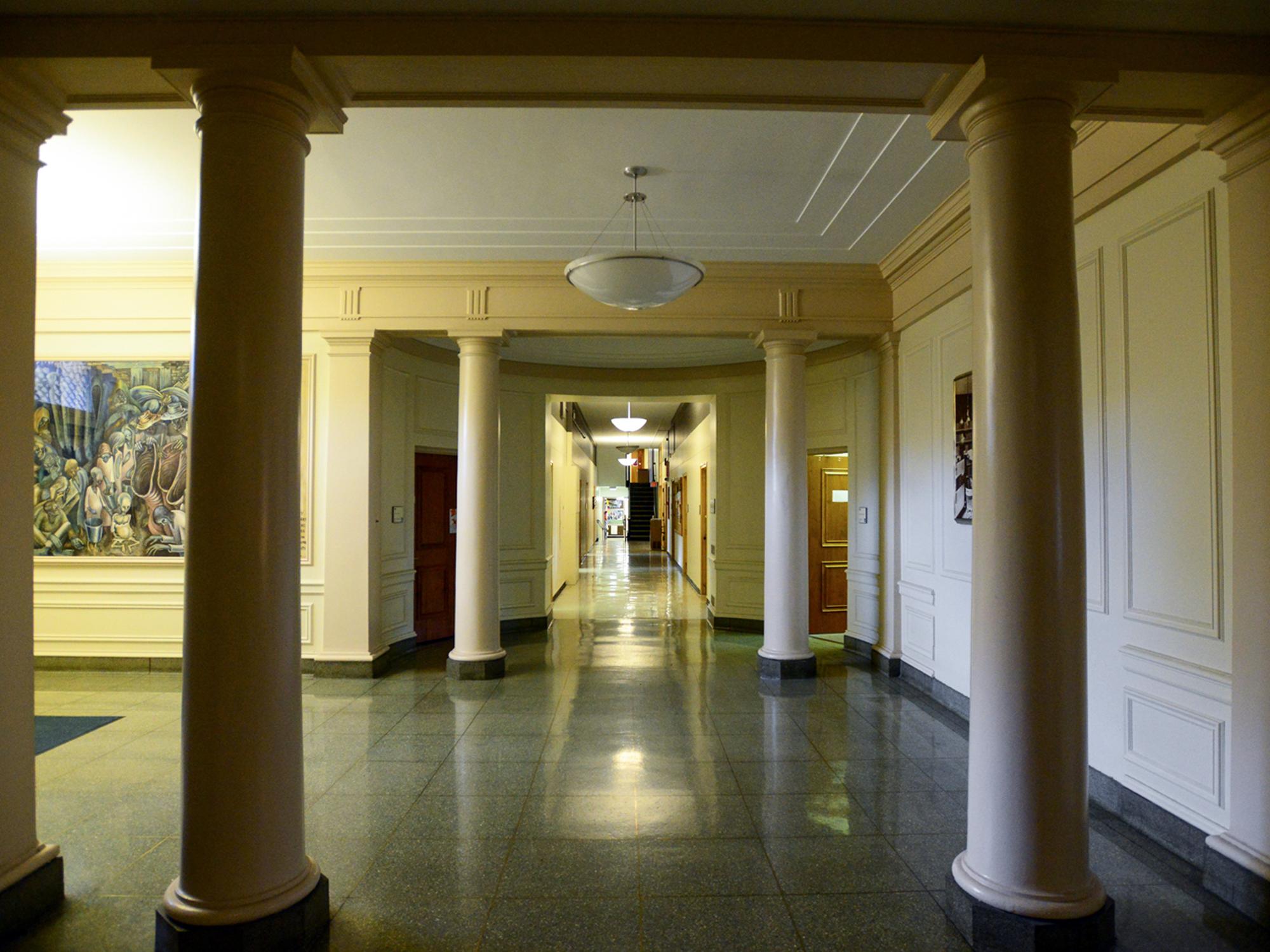 Main lobby Burrowes Buidling-University Park