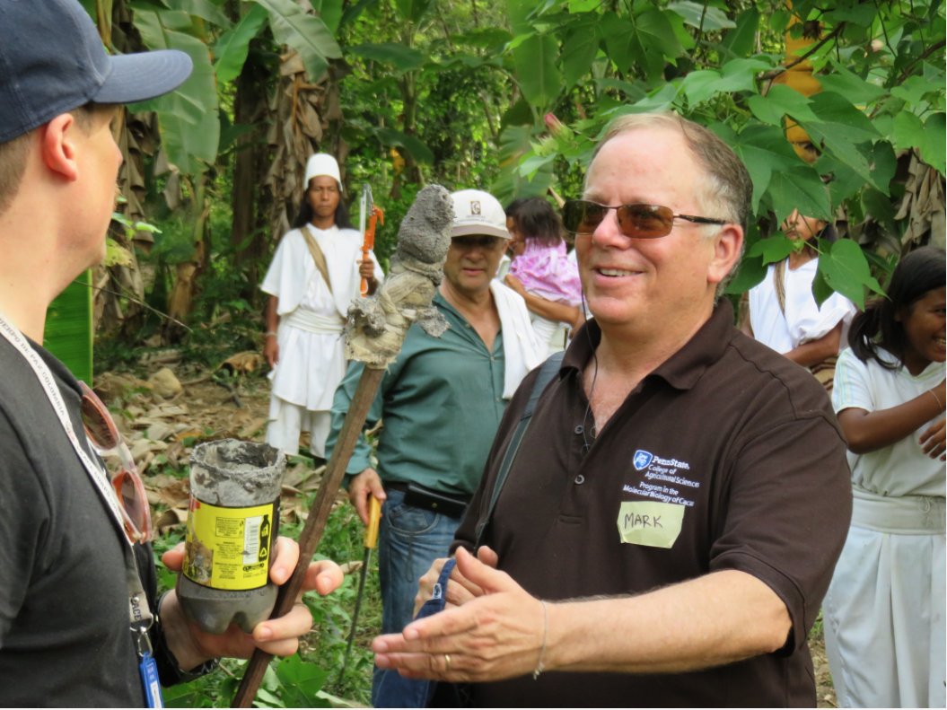 Penn State cacao expert Mark Guiltinan