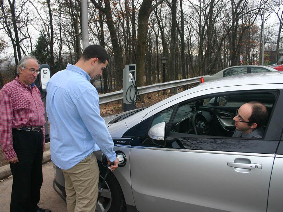 Charging a car