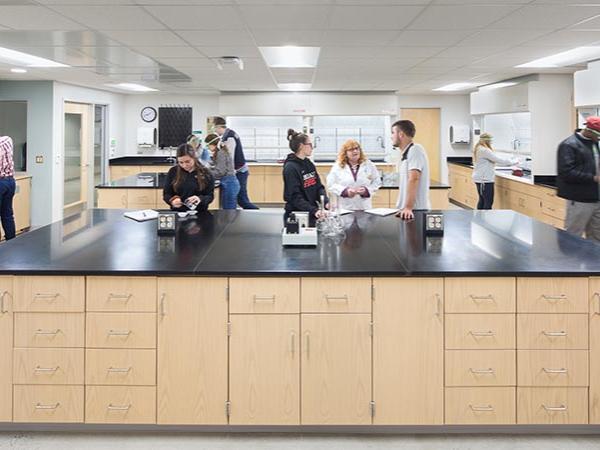 Chemistry classroom