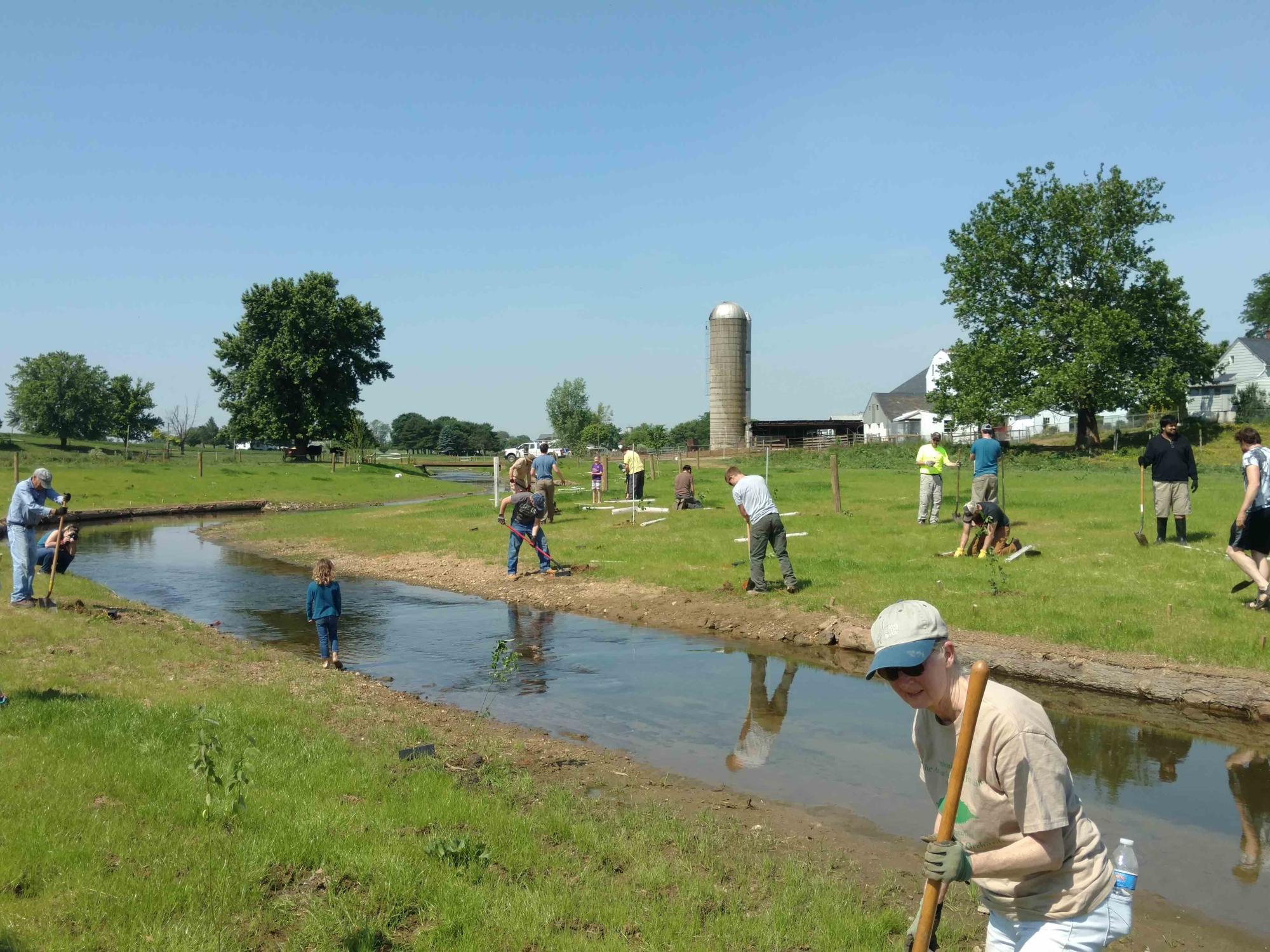 Stream clean-up