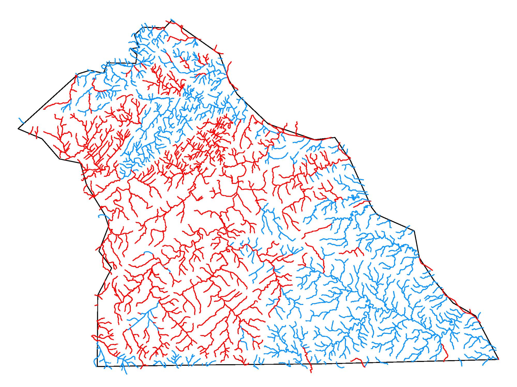 Polluted streams in York County