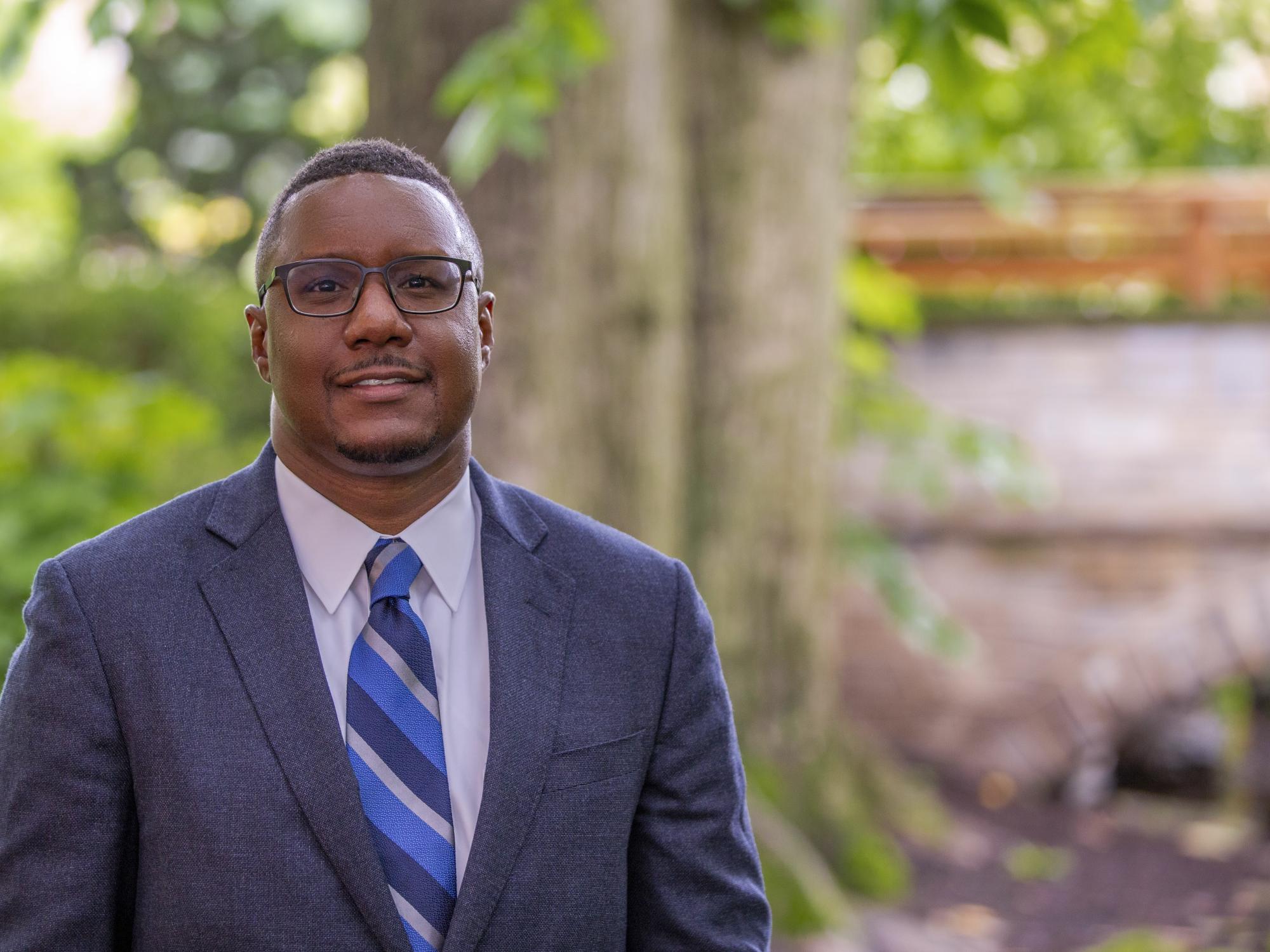 Clarence Lang at Hintz Family Alumni Center