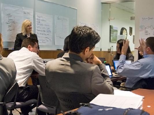 Online MHA cohort classroom for WC node link
