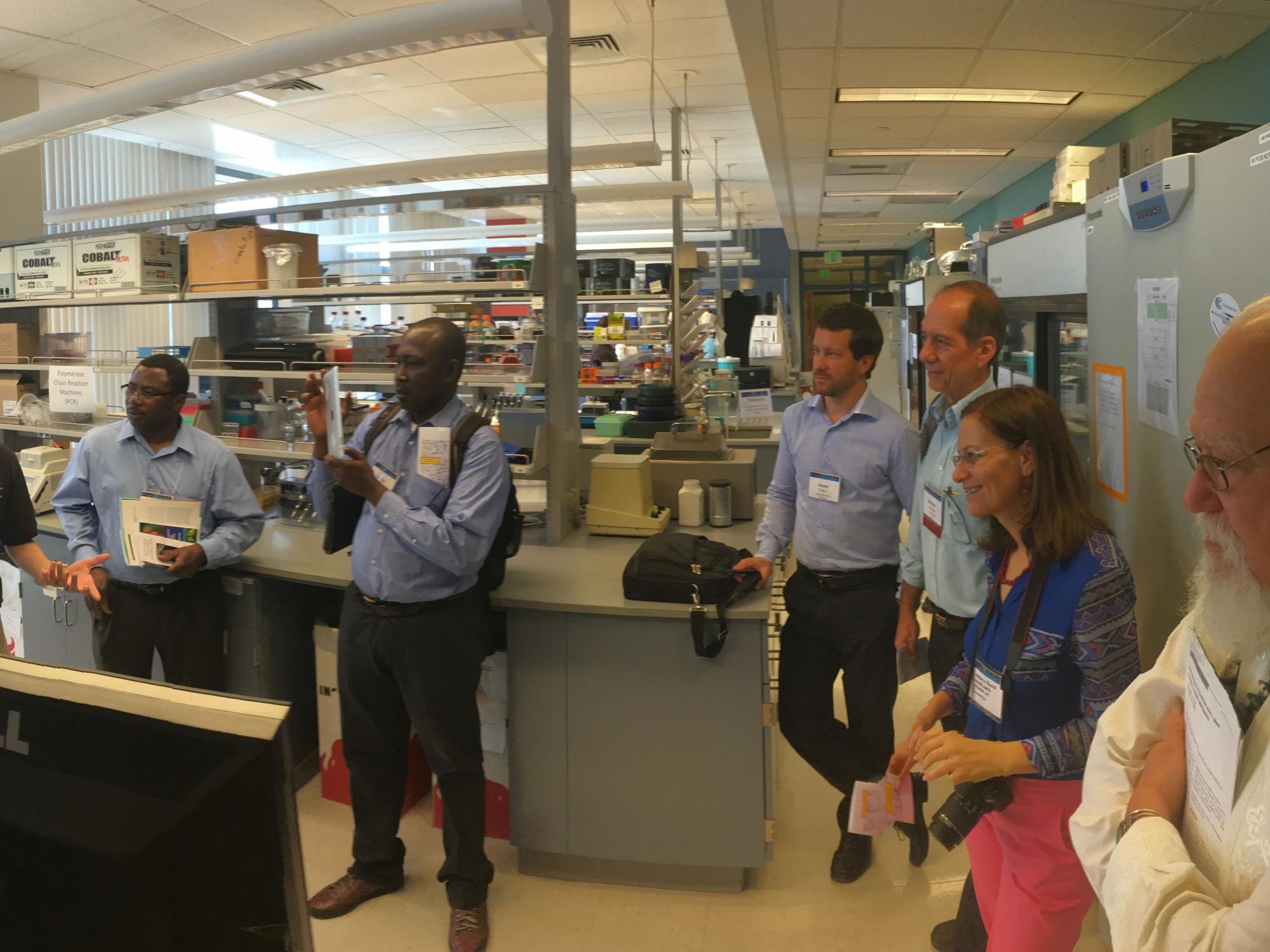 Cocoa symposium lab tour
