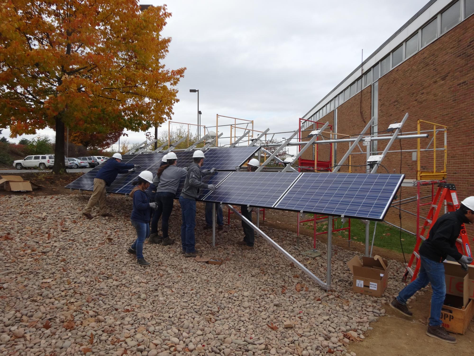 second solar array at opp