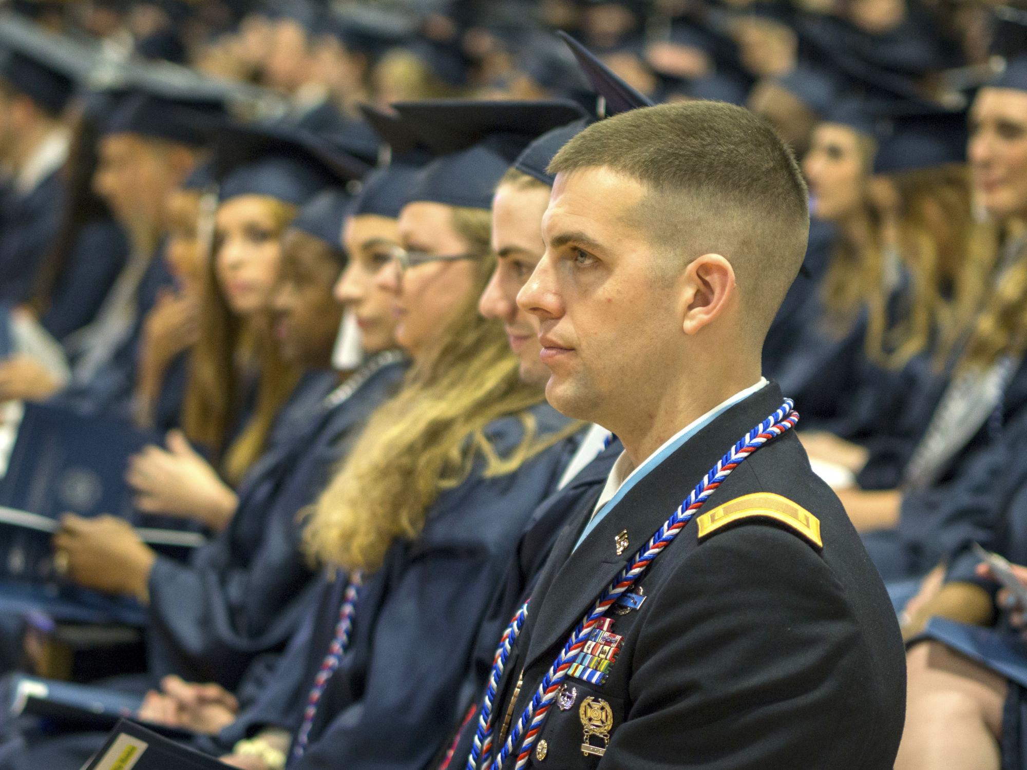 military spring commencement