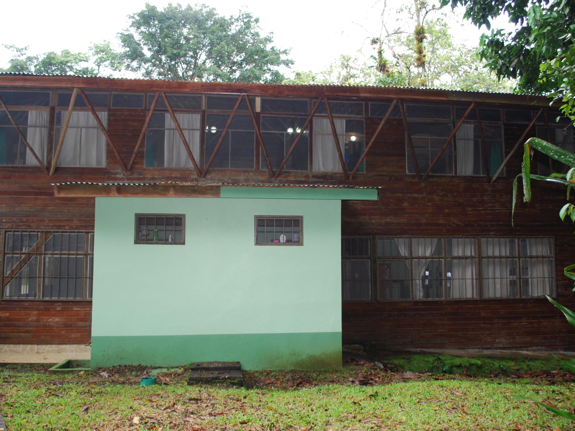 Schuylkill campus CHANCE students snap a photo of their accommodations while studying in Costa Rica.