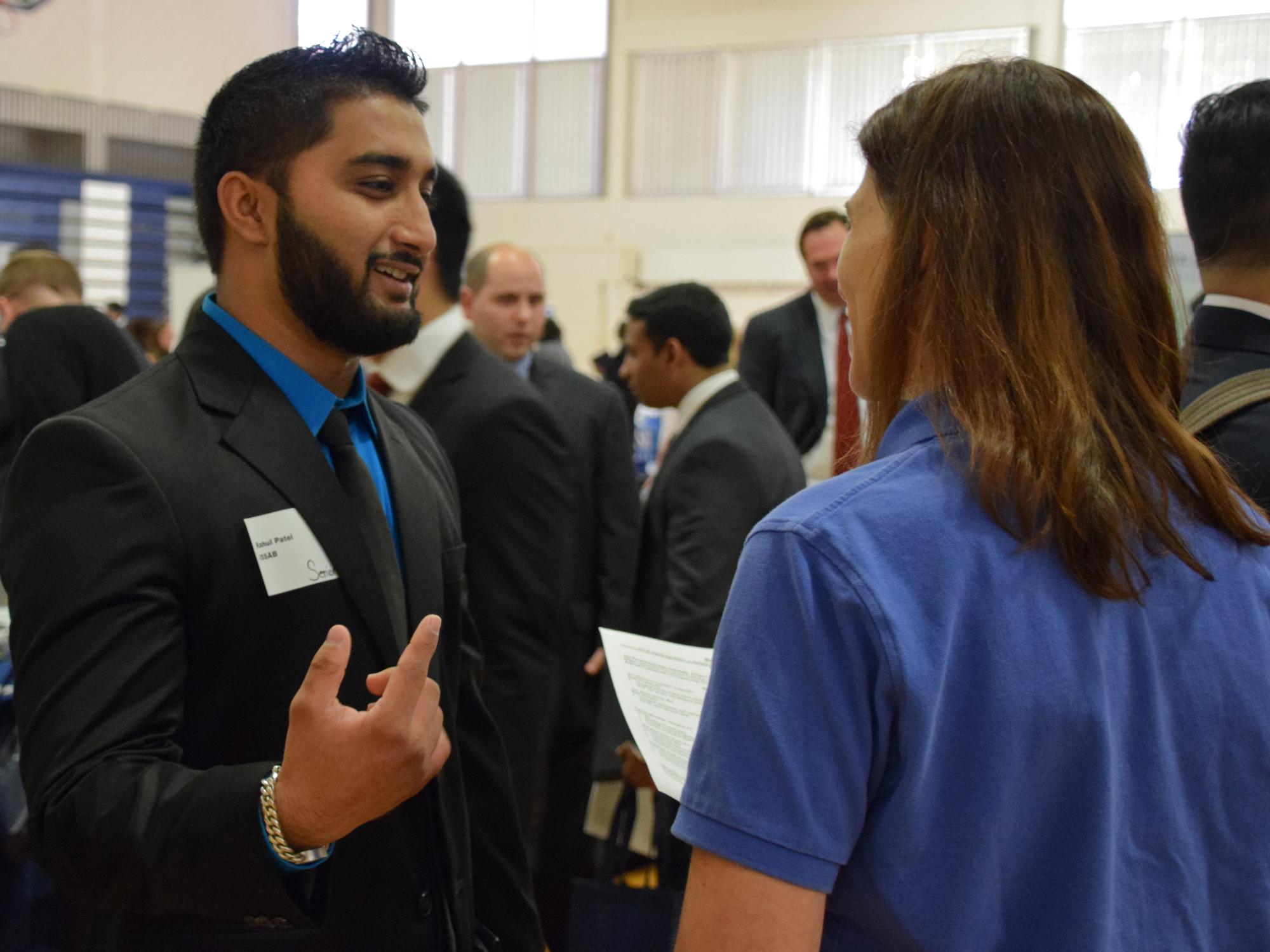student interview