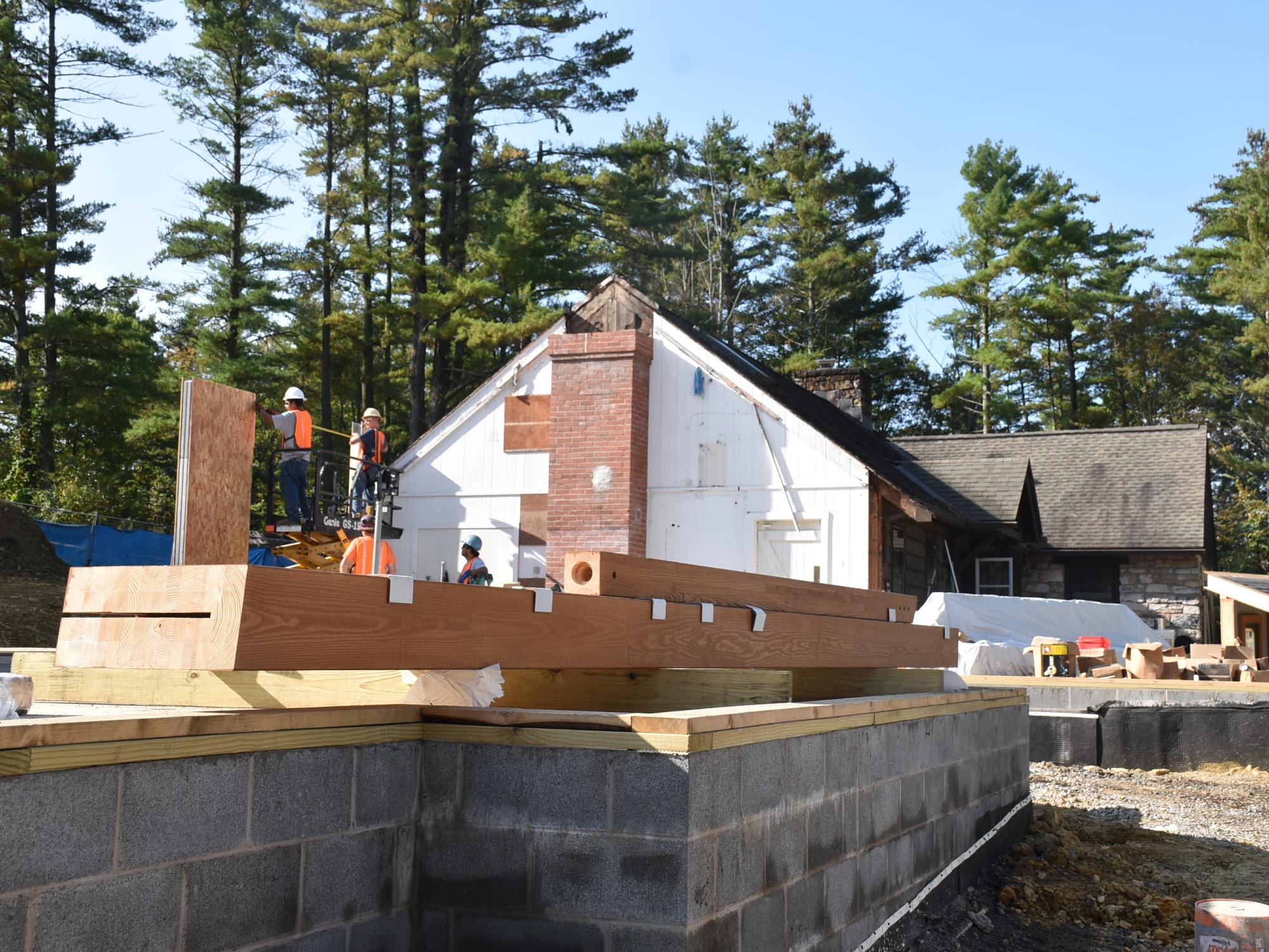 Shaver's Creek construction - main