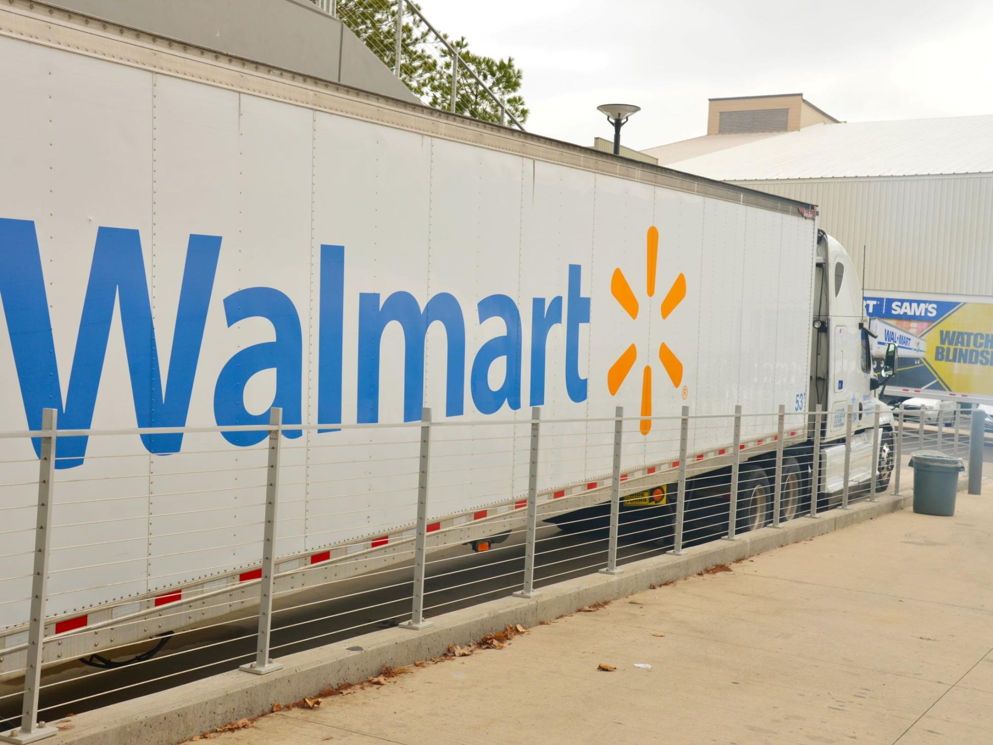 Walmart truck
