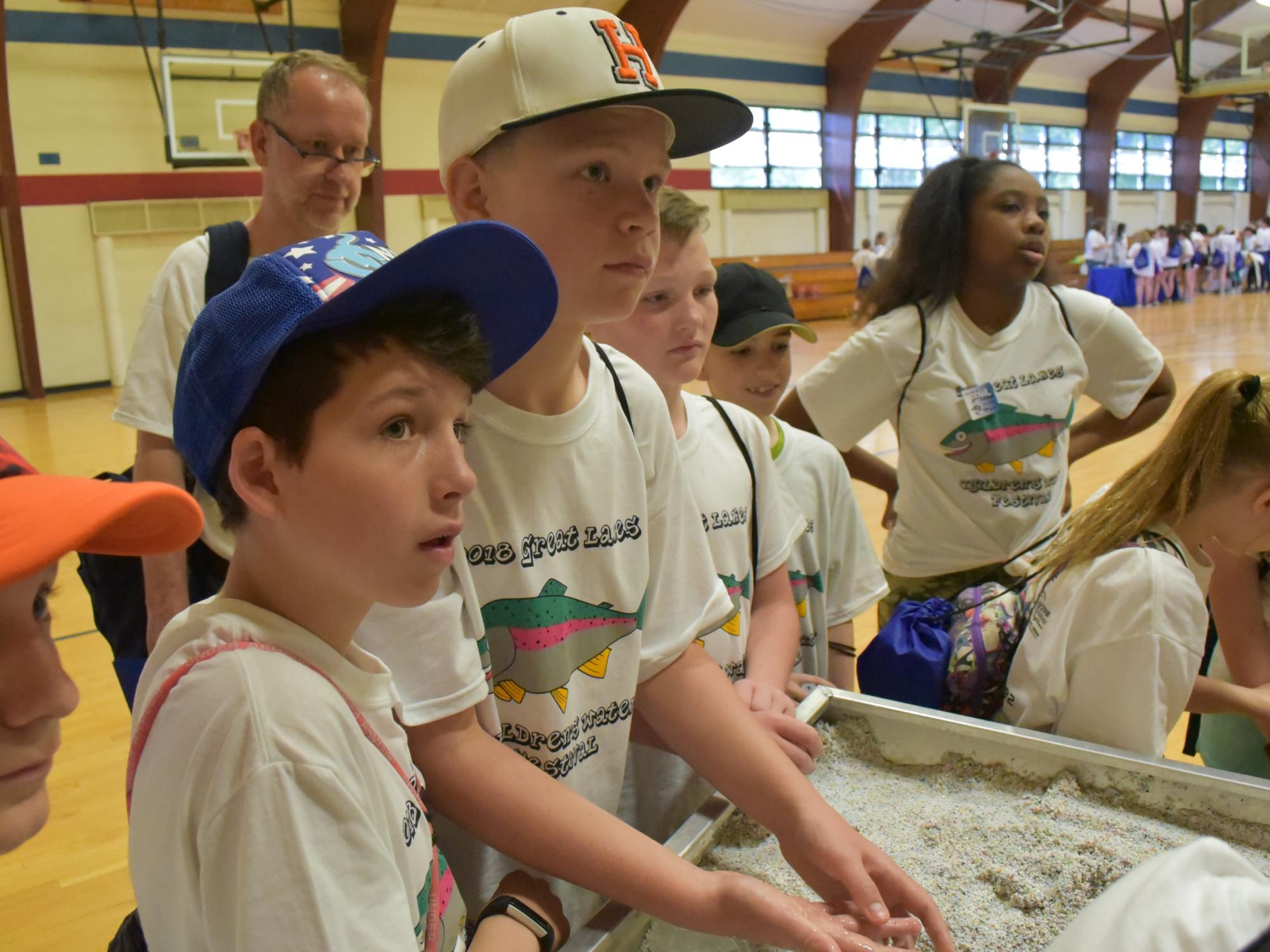 More than 1,000 Erie County fifth-grade students attended the Children's Water Festival, held May 17 at Penn State Behrend. 