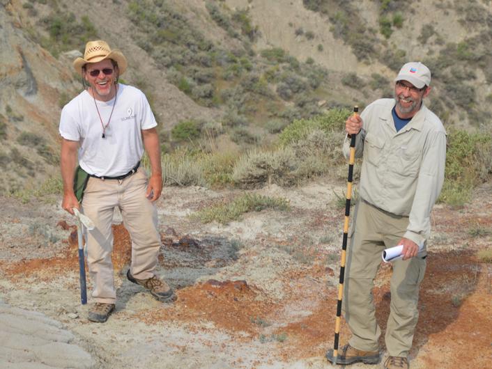 Steve Holland and Mark Patzkowsky in Montana