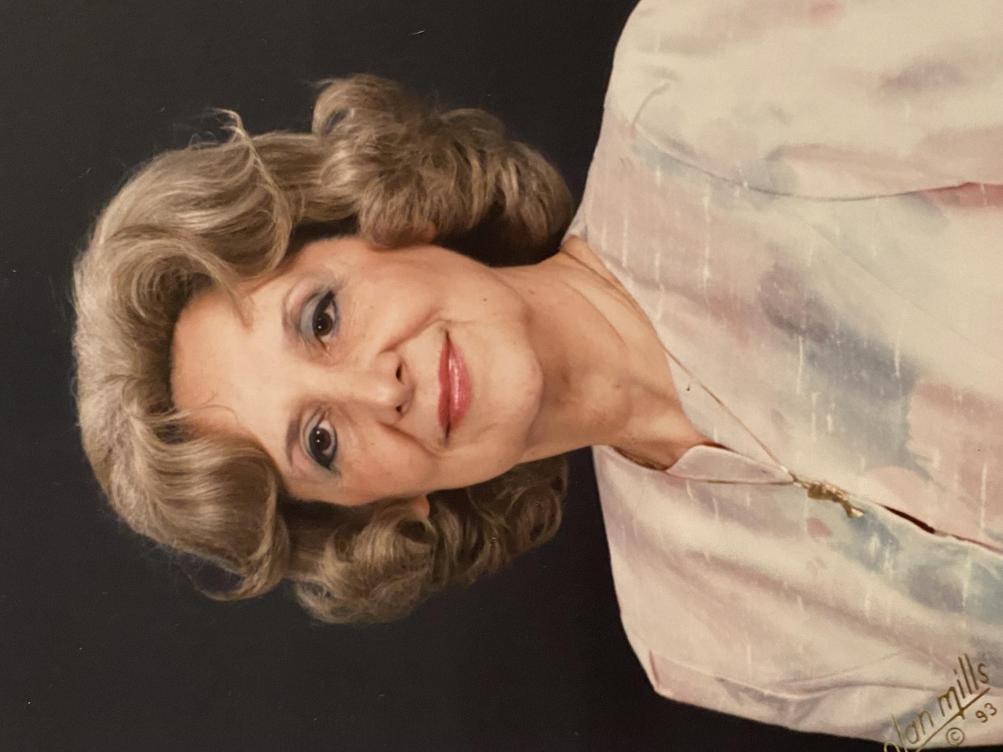 Woman smiling