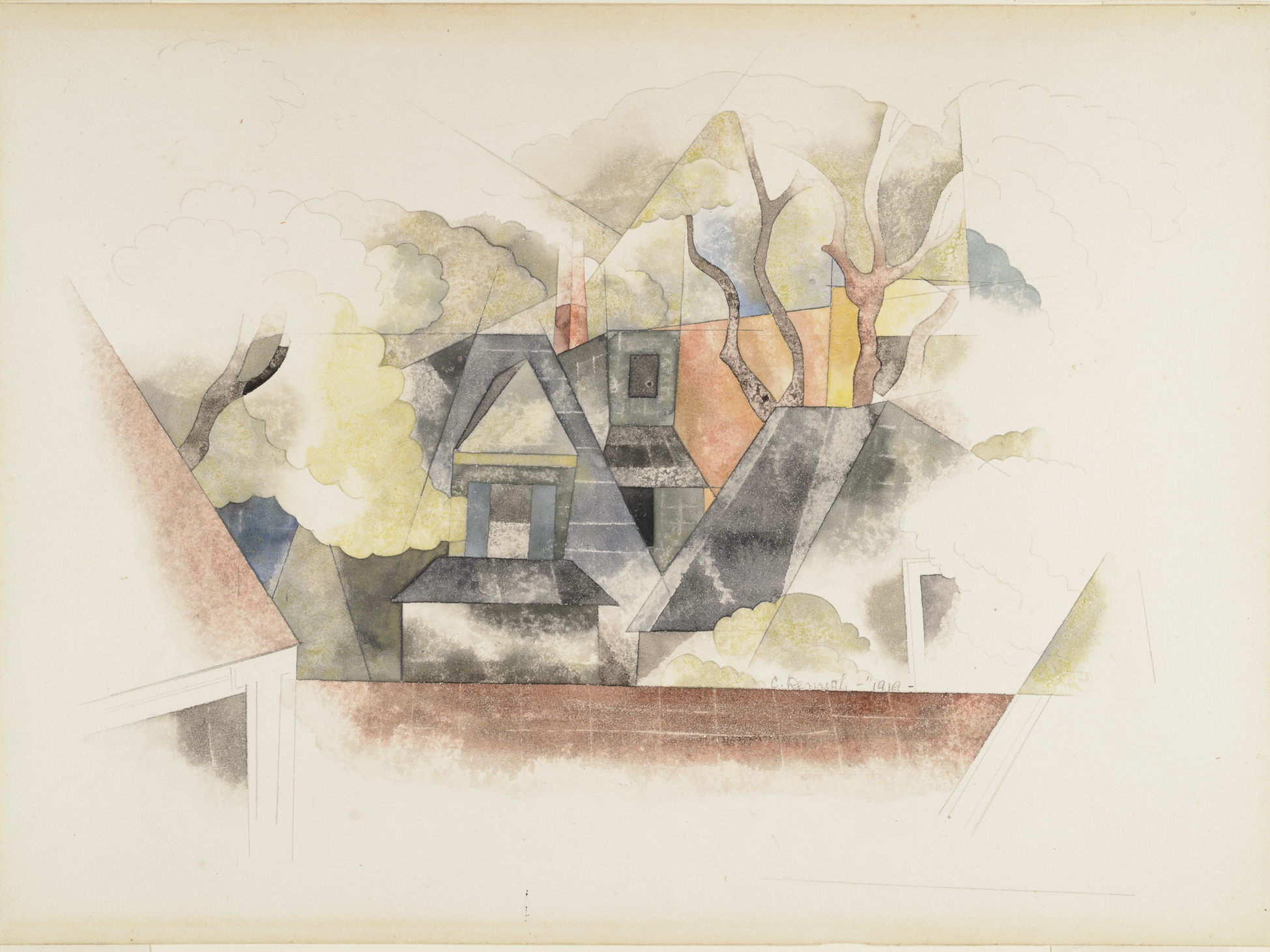 A painting by Charles Demuth