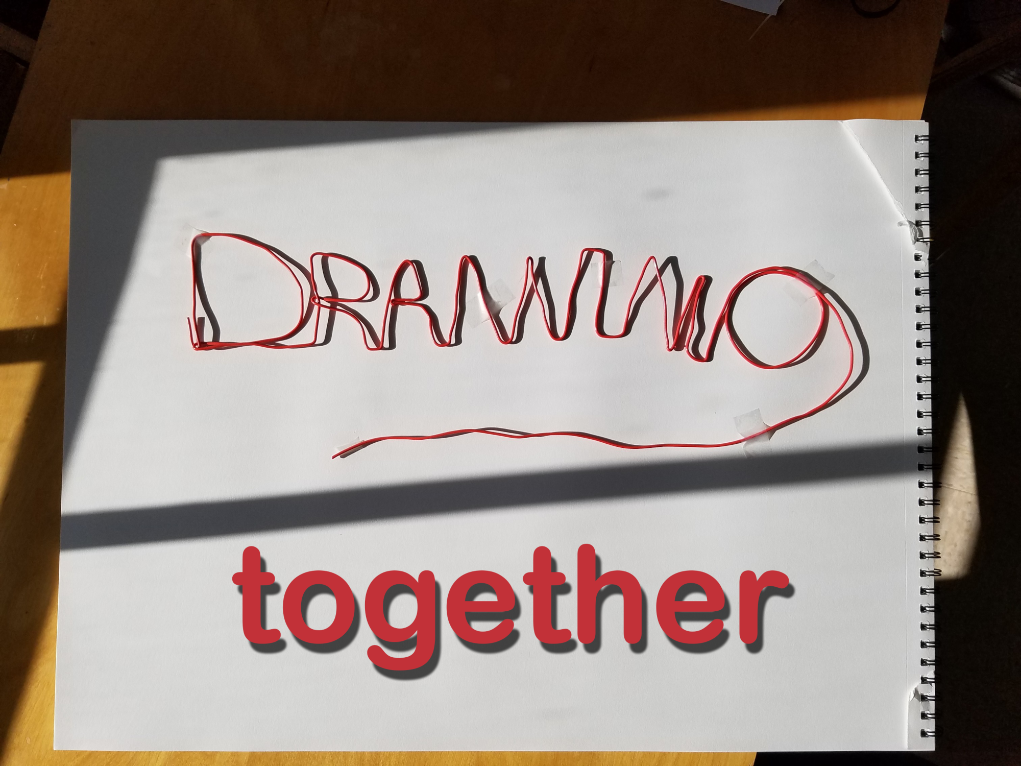 "Drawing Together" logo