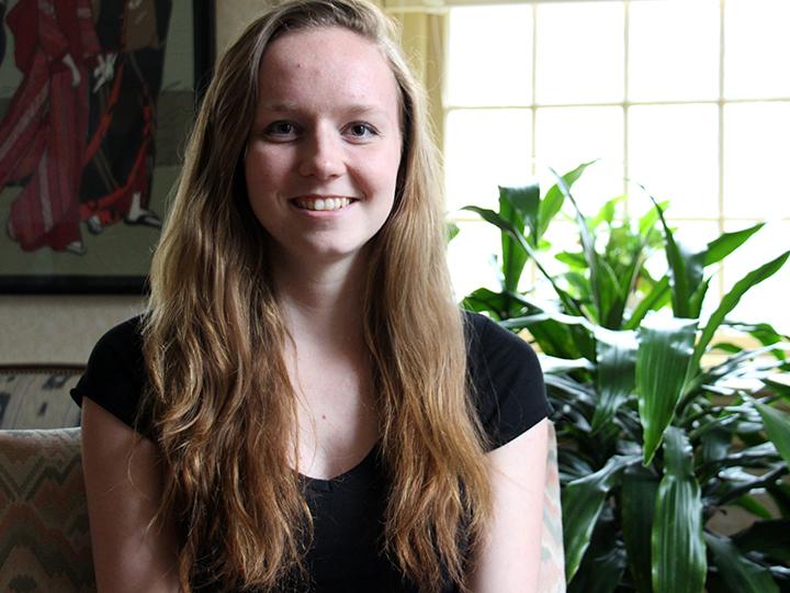 Bridget Baksa, a junior Information Sciences and Technology major, will will work to combine two clustering algorithms and apply the algorithms to a real-life scenario.