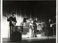 The Beatles perform in Paris