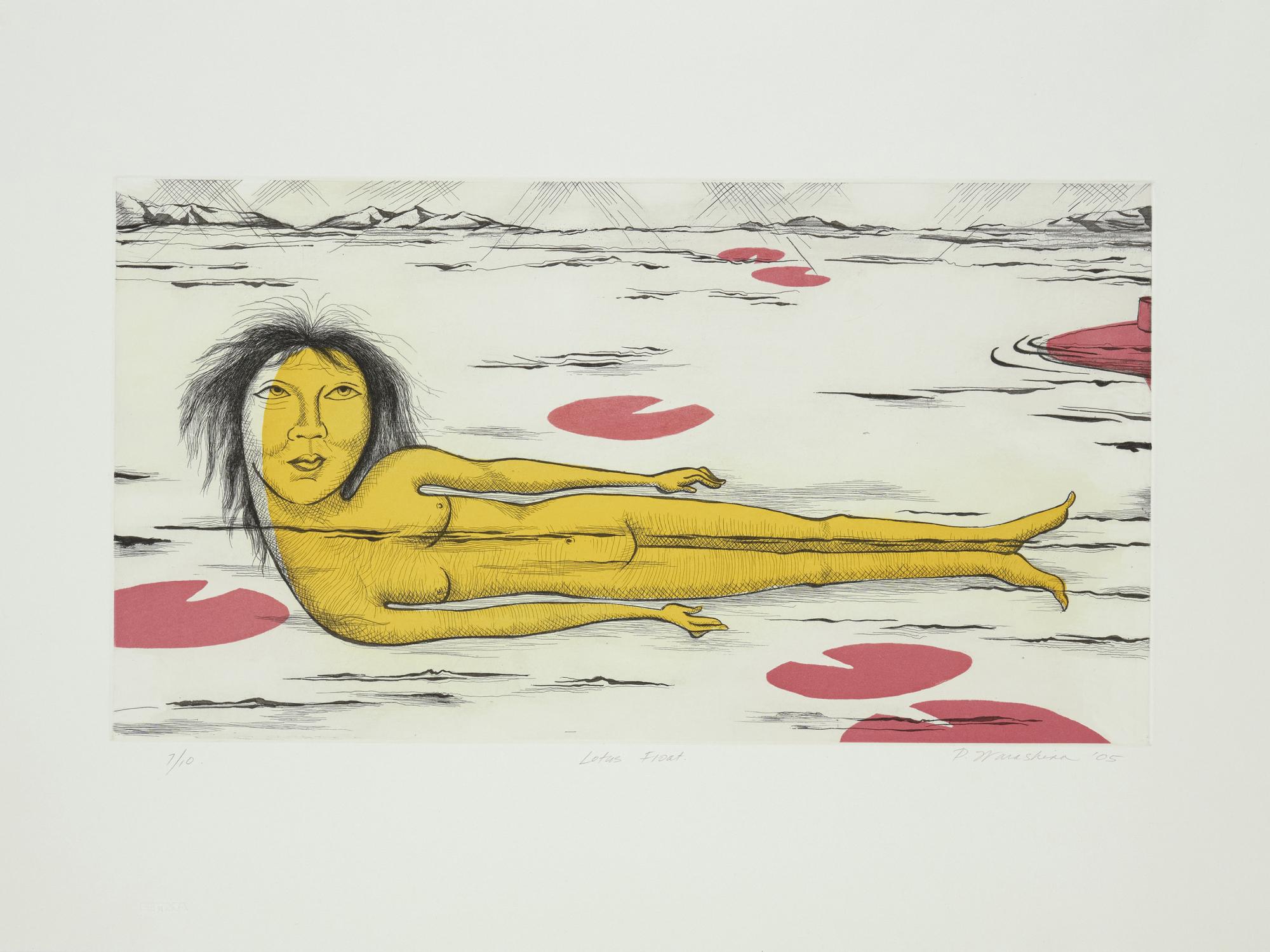 Patti Warashina, Lotus Float, 2005