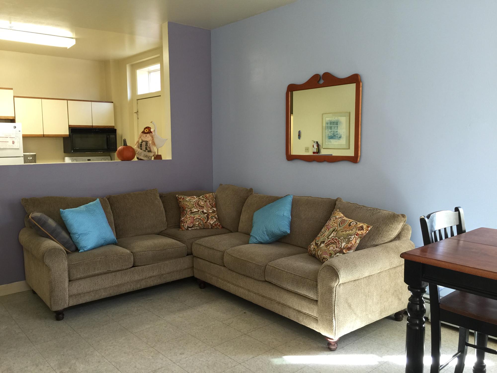 Living room with a couch