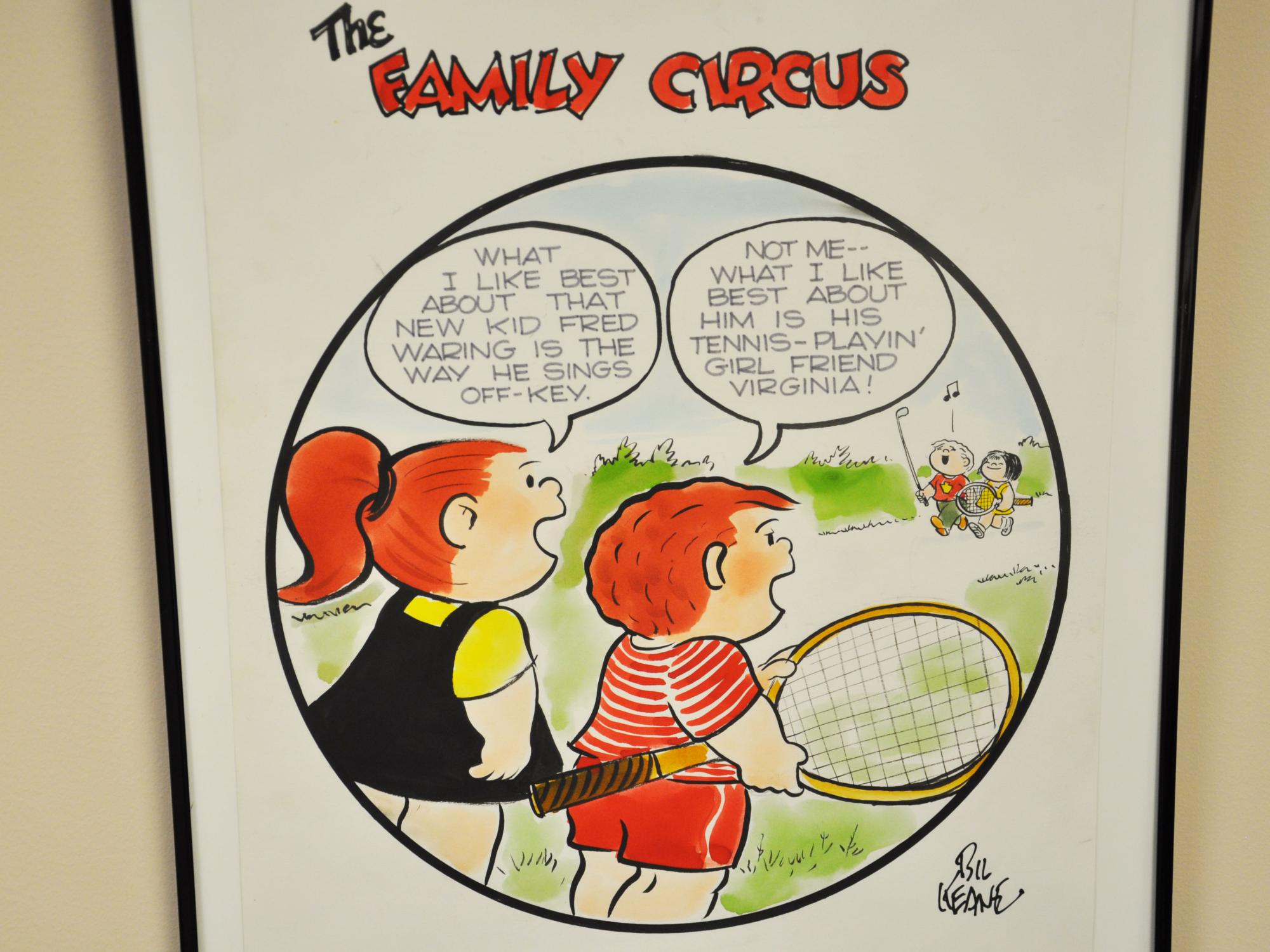 Fred Waring cartoon image