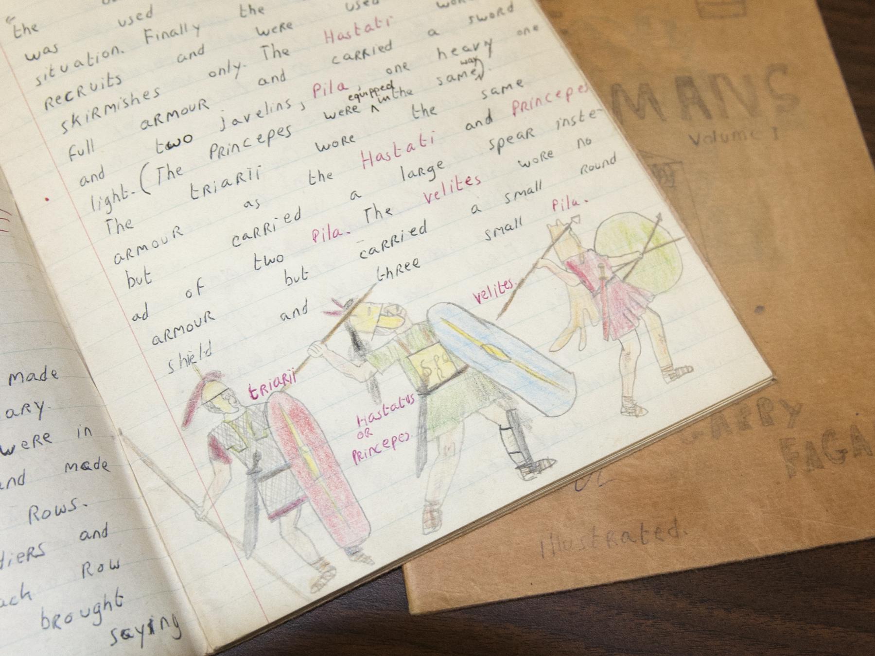 Childhood book on Romans by Garrett Fagan