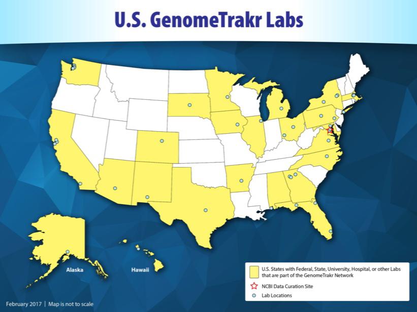 network of labs