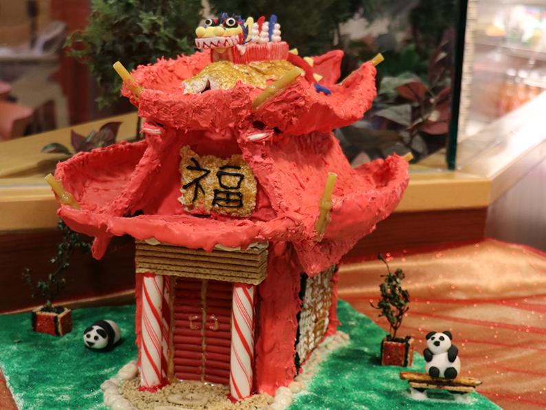 Gingerbread House Contest HUB Retail Dining China