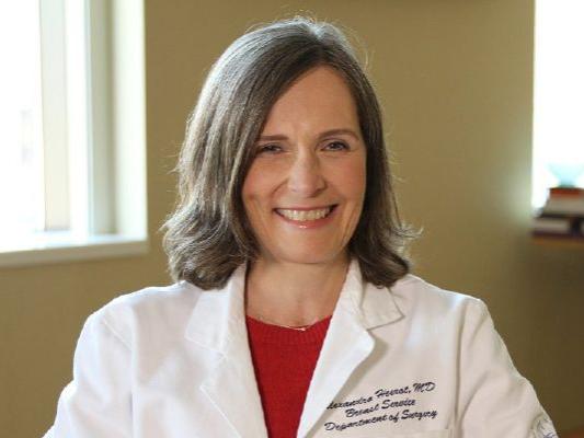 Alexandra Heerdt with lab coat
