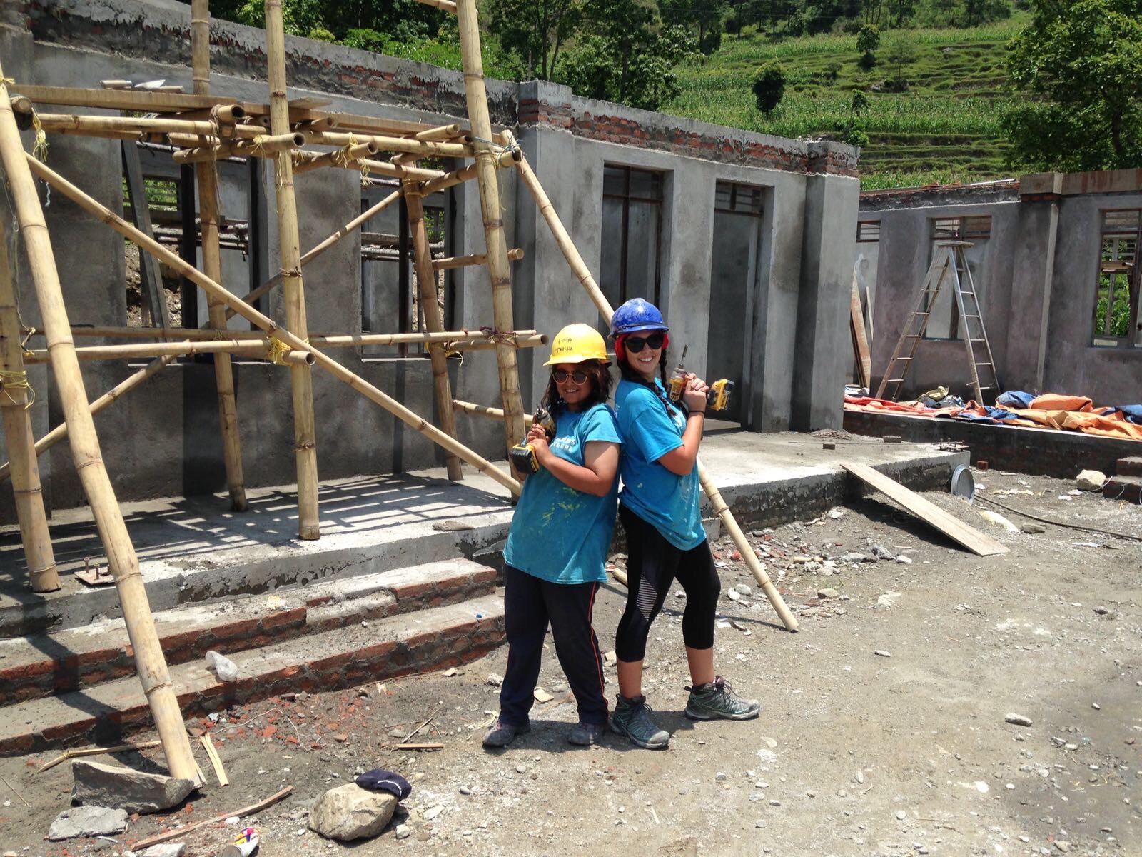 Kelli Herr in Nepal