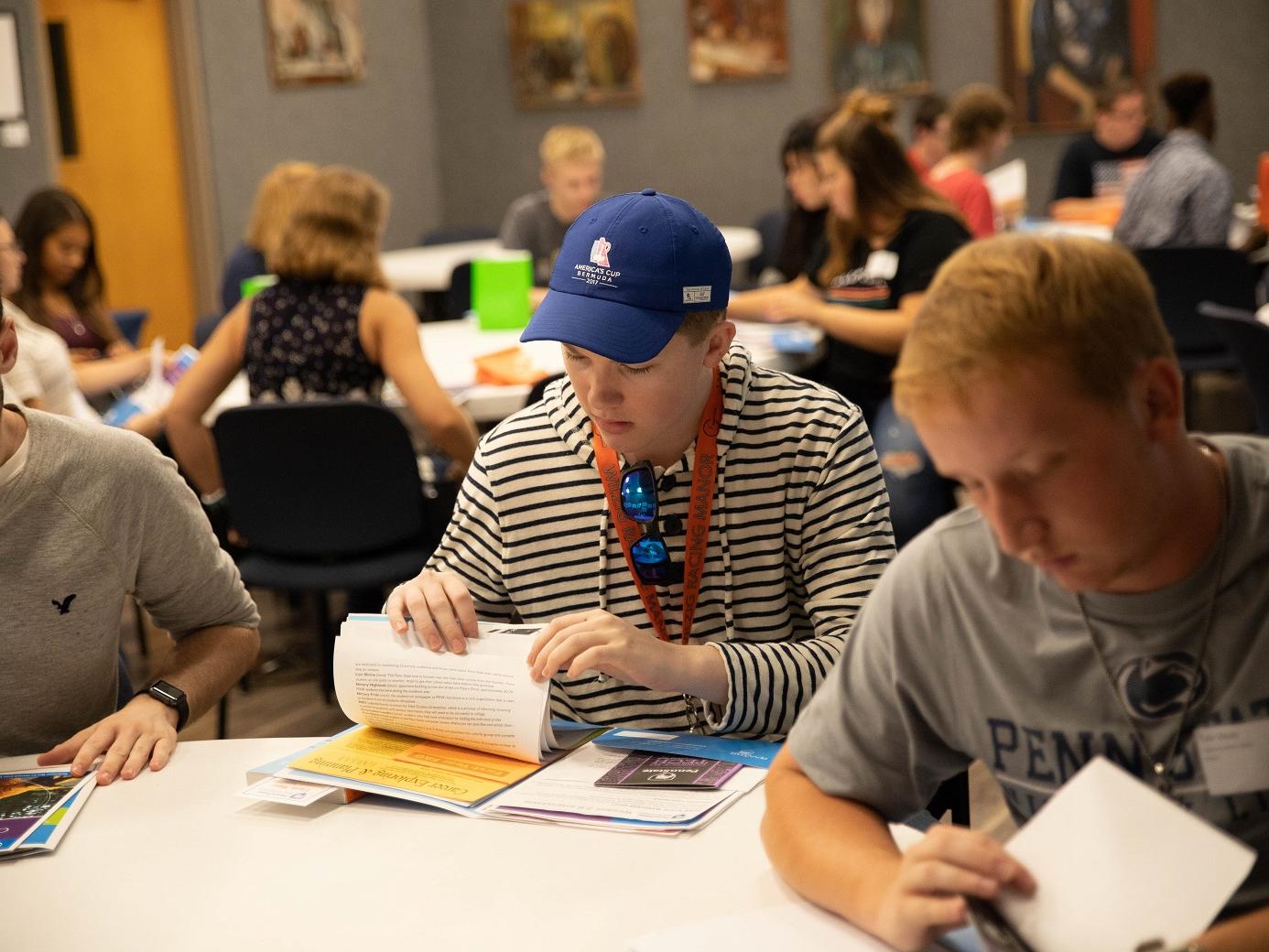 Mack Adams at NSO academic session