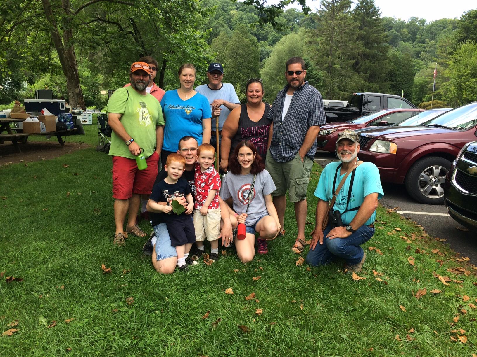 Spring Creek Canyon hikers