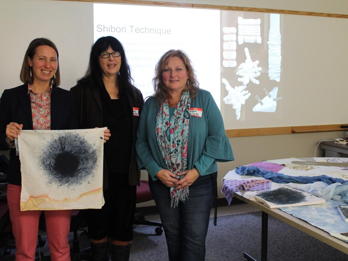 Sustainable student artwork presented at the Fall 2018 Sustainability Expo